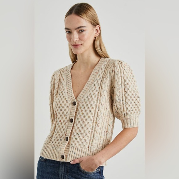 Rails Isla Cardigan in Cream Confetti - Picture 2 of 10